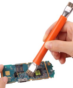 Alternative view of Brosse antistatique à Double tête pour le nettoyage et les réparations, ESD sans danger pour tablette de téléphone portable, carte mère PCB BGA IC