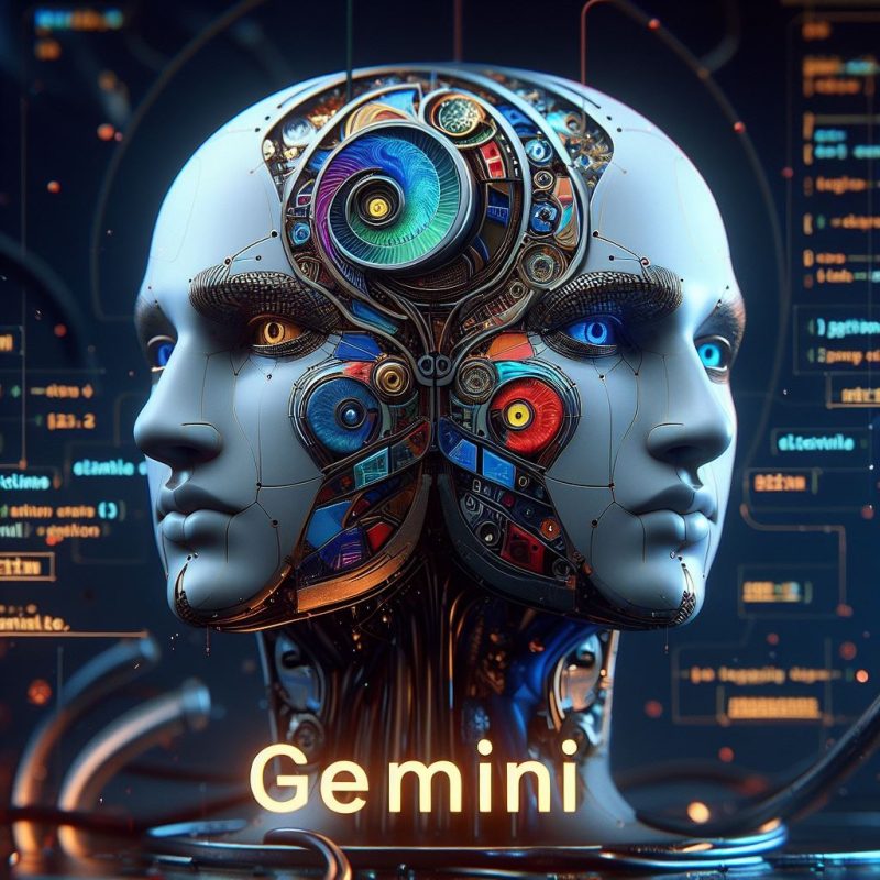 Gemini l'IA de Google, doté d'intelligence artificielle avancée