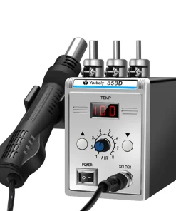 Pistolet à air chaud 858D BGA Rework, station de soudage, chaleur, 220V, 700W, pour souder, SMD, outil de réparation de soudage SMT