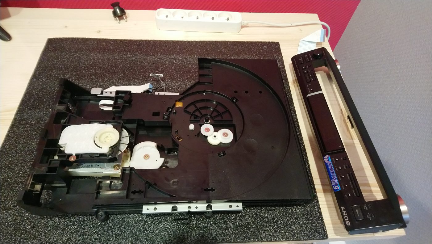 Platine-laser-5-CD-SONY-CDP-CE345