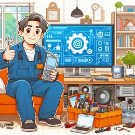service de maintenance informatique, électronique et petit ménager SolucePro.Net