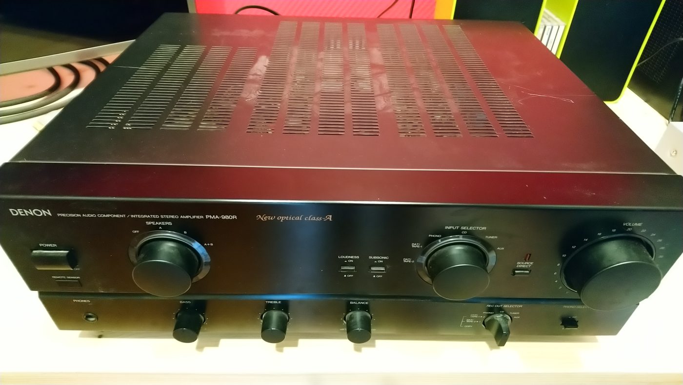 Réparation Amplificateur HIFI Denon PMA-980R