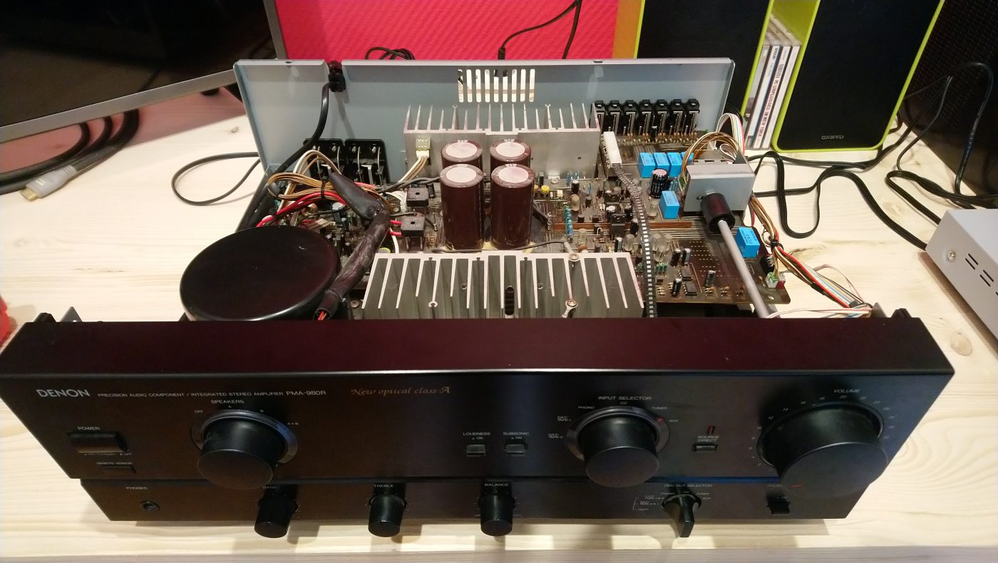 Réparation Amplificateur HIFI Denon PMA-980R