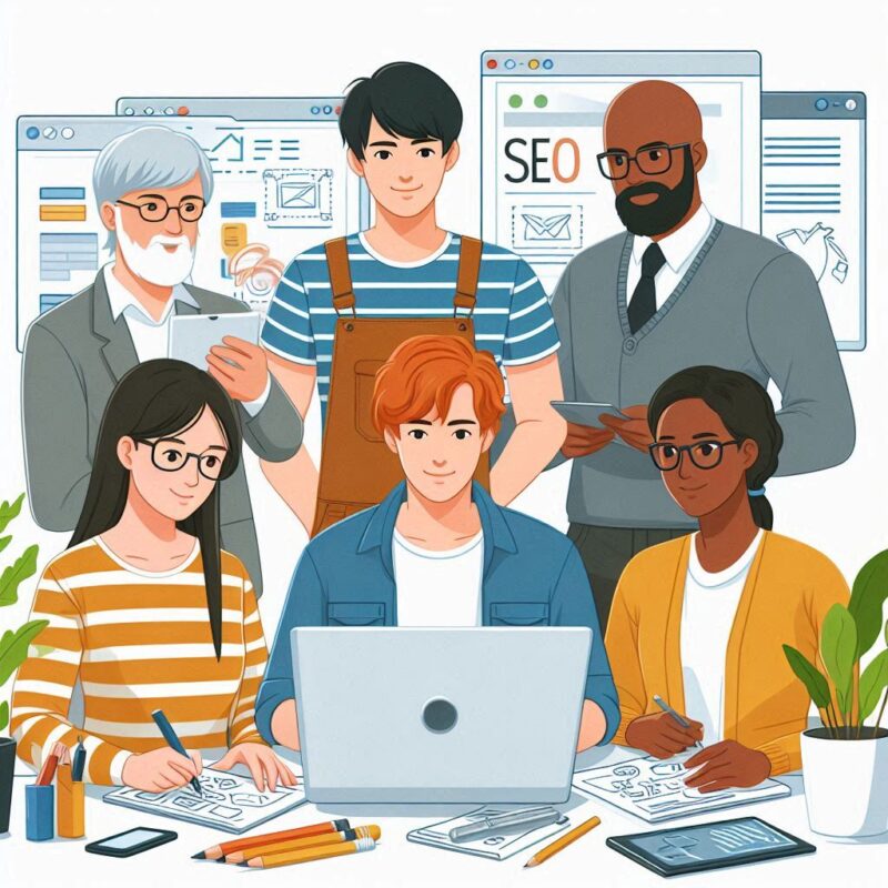 le SEO dans la création d'un site Internet
